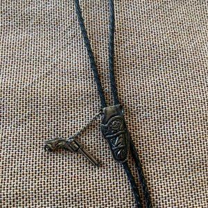 Cool Gun and Holster Bolo Tie